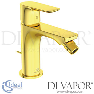 Ideal Standard Connect Air | Concept Air Brushed Gold One Hole Slim Bidet Mixer - Aug 2017 - Spare Parts A7030A2 GEN1